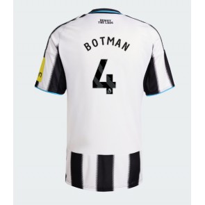 Newcastle United Sven Botman #4 Primera Equipación 2025-26 Manga Corta
